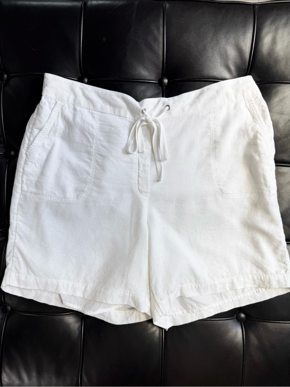 Vintage White Shorts